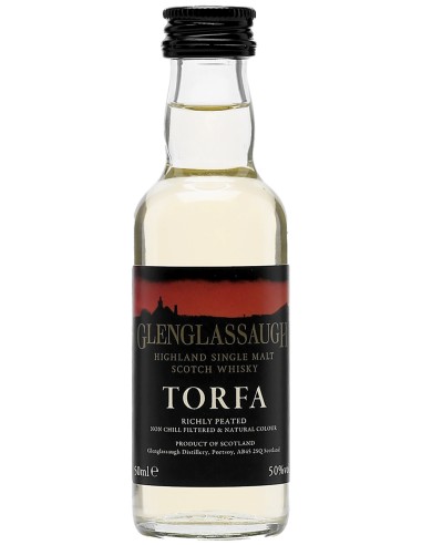 Single Malt Scotch Whisky Glenglassaugh Torfa Mini 5 cl.