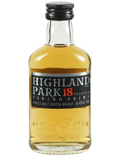 Single Malt Scotch Whisky Highland Park 18 ans Mini 5 cl.