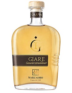 Grappa Marzadro Giare Gewuerztraminer 70 cl.