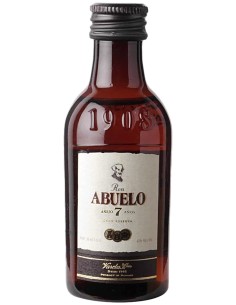 Ron Abuelo Anejo 7 ans Mini 5 cl.
