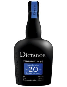 Ron Dictador 20 ans 70 cl.