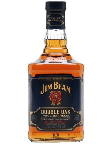 Straight Bourbon Whiskey Jim Beam Double Oak 70 cl.