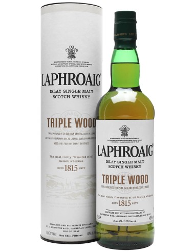 Single Malt Scotch Whisky Laphroaig Triple Wood 70 cl.