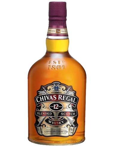 Blended Scotch Whisky Chivas Regal 12 ans étui 100 cl.