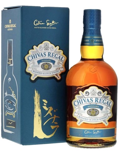 Blended Scotch Whisky Chivas Regal Mizunara étui 70 cl.