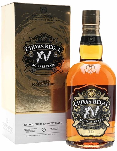 Blended Scotch Whisky Chivas Regal XV étui 70 cl.
