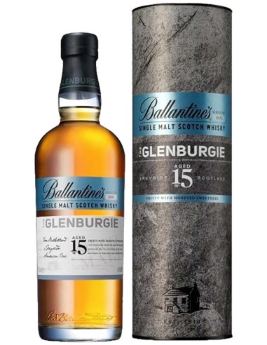 Single Malt Scotch Whisky Ballantine's Glenburgie 15 ans étui 70 cl.