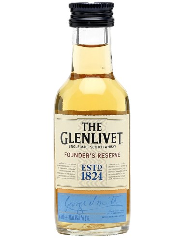 Single Malt Scotch Whisky The Glenlivet Founders Reserve Mini 5 cl.