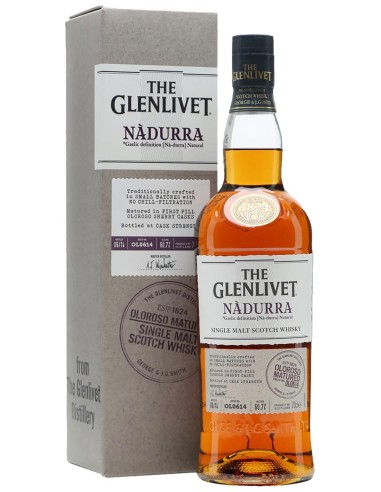 Single Malt Scotch Whisky The Glenlivet Nadurra Oloroso étui 70 cl.