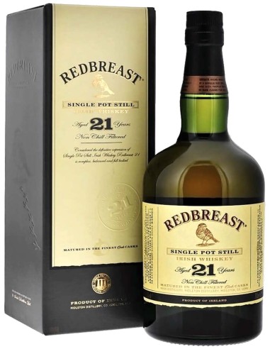 Single Pot Still Whiskey Redbreast 21 ans 70 cl.