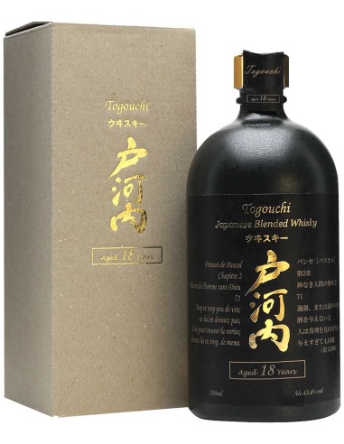 Blended Whisky Chugoku Jozo Distilery Togouchi Premium 18 ans 70 cl.