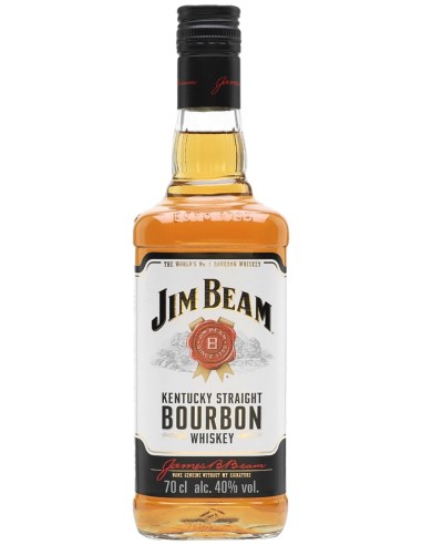 Straight Bourbon Whisky Jim Beam Kentucky White Label 70 cl.