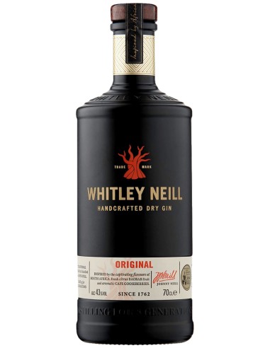 Gin Whitley Neill Handcrafted Dry 70 cl.