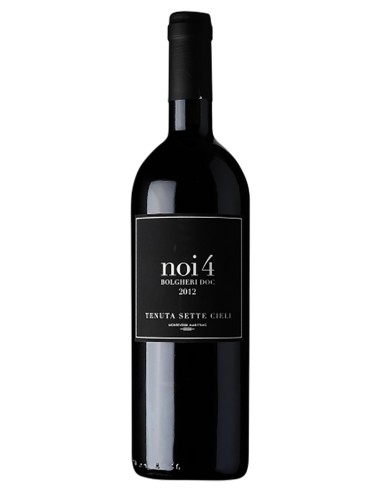 Noi 4 DOC Bolgheri rosso Tenuta dei Sette Cieli 2015 75 cl.