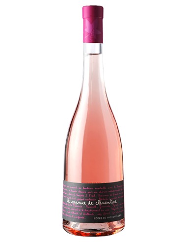 Le Caprice de Clémentine rosé AOC Côtes de Provence, Château Les Valentines 2018 75 cl.
