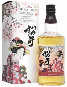 Single Malt Whisky The Matsui Sakura Cask 70 cl.