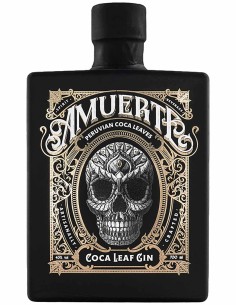Gin Amuerte Coca Leaf Black 70 cl.