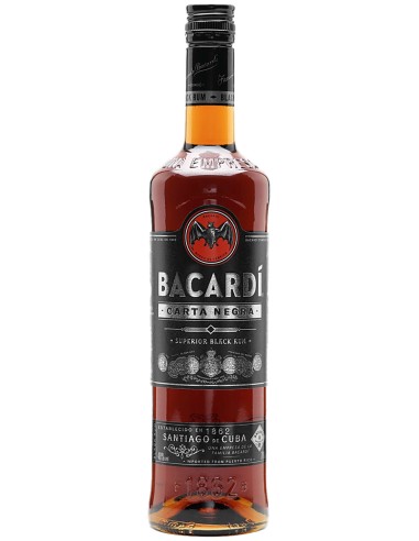 Rum Bacardi Carta Negra Superior Black 300 cl.