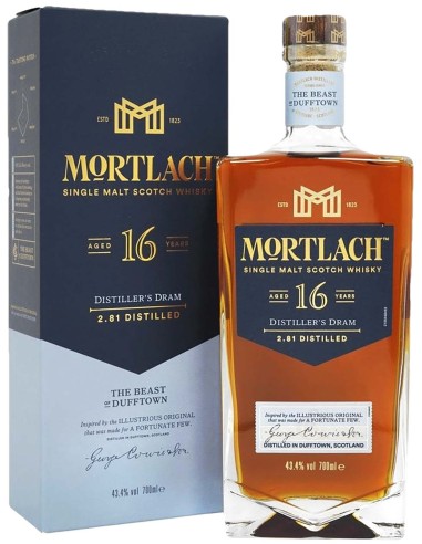 Single Malt Scotch Whisky Mortlach 16 ans 70 cl.