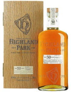 Single Malt Scotch Whisky Highland Park 30 ans 70 cl.