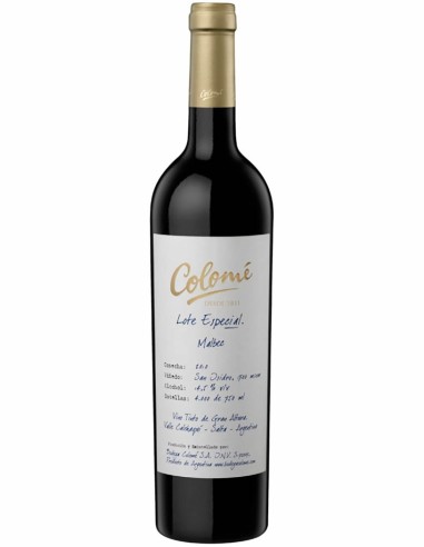 Colomé Lote Especial Malbec La Brava 2016 75 cl.