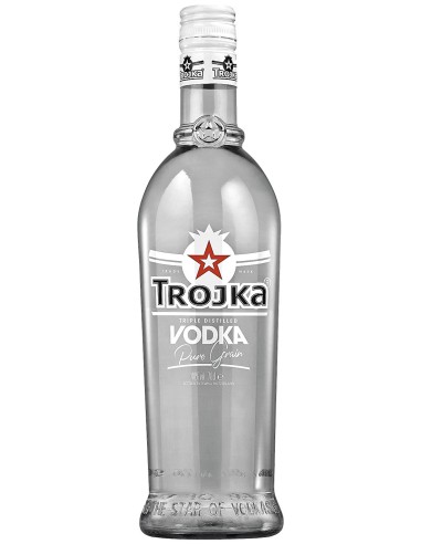 Vodka Trojka Pure Grain 70 cl.