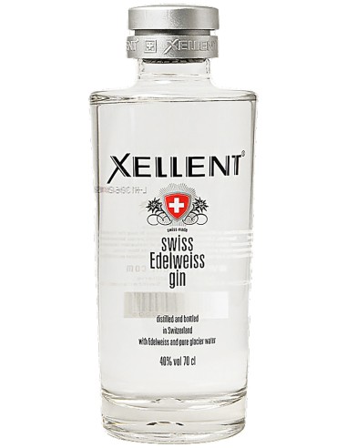 Gin Xellent Swiss Edelweiss 70 cl.