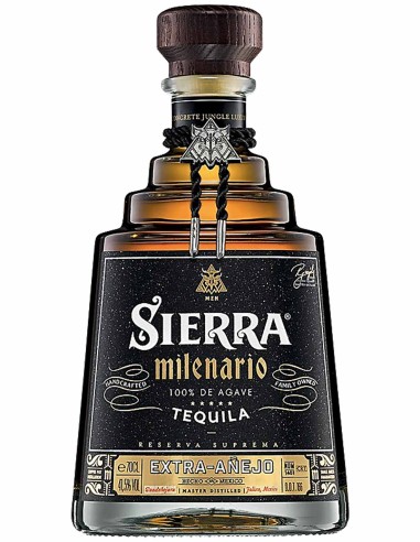 Tequila Sierra Milenario Extra Añejo 100% Agave 70 cl.