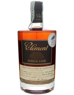 Rhum Clément Martinique Vieux Canne Bleue Single Cask 50 cl.