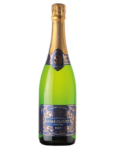André Clouet brut Grande Réserve AOC Champagne NV 37.5 cl.