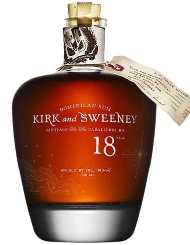 Ron Kirk & Sweeney Dominican 18 ans 75 cl.