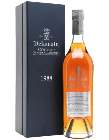 Cognac Delamain 1988 - mise 2018 70 cl.