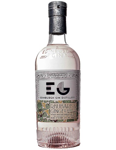 Gin Edinburgh Rhubarb & Ginger 70 cl.