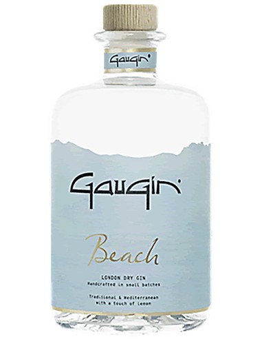 Gin GauGin with Spanish Roots London Dry Beach Small Batch Handcrafted 50 cl.