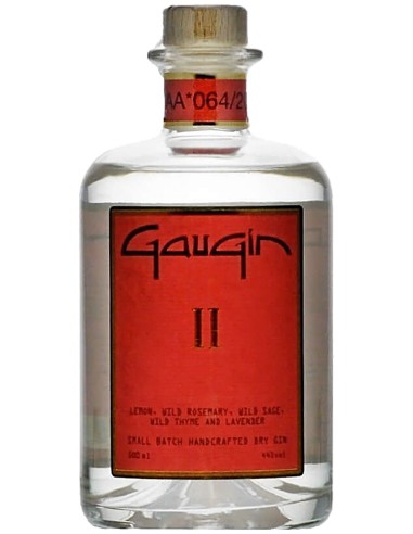 Gin GauGin with Spanish Roots London Dry II (Lemon) Small Batch Handcrafted 50 cl.