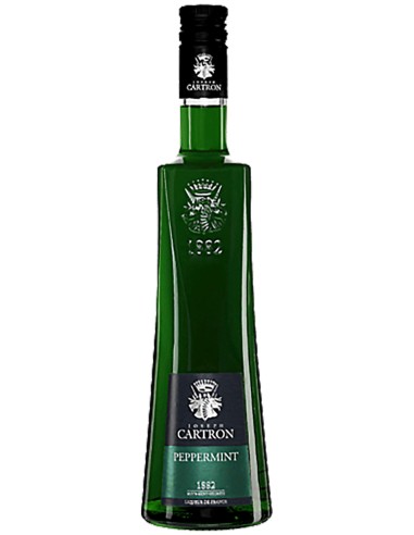 Liqueur Joseph Cartron Peppermint Vert 50 cl.