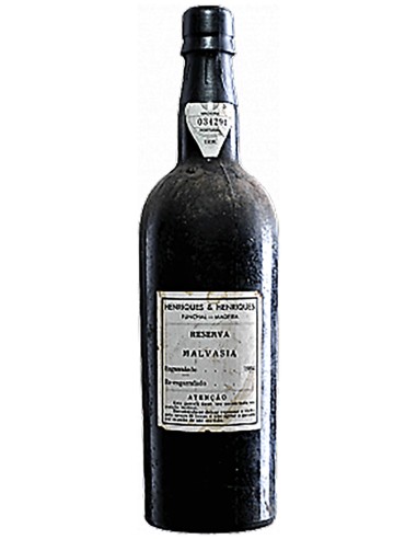 Madeira Henriques & Henriques Malvasia Reserva bottled 1964 75 cl.