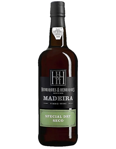 Madeira Henriques & Henriques Special dry 3 ans 37.5 cl.