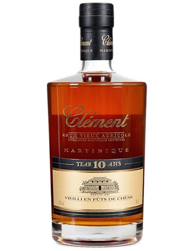 Rhum Clément Martinique 10 ans Mini 5 cl.