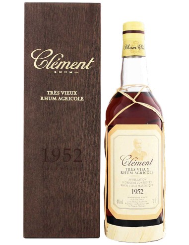 Rhum Clément Martinique Vintage 1952 70 cl.