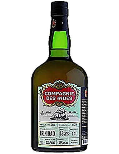 Rum Compagnie des Indes Trinidad T.D.L. 13 ans - (Feb. 05 - Jul. 18) - Cask TTD43 70 cl.
