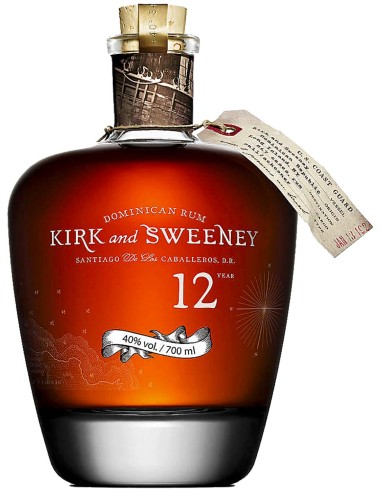 Ron Kirk & Sweeney Dominican 12 ans 75 cl.