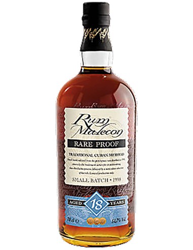 Ron Malecon Panamá Rare Proof 18 ans Batch 1998 70 cl.