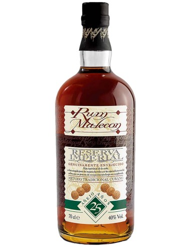 Ron Malecon Panamá Reserva Imperial 25 ans 70 cl.