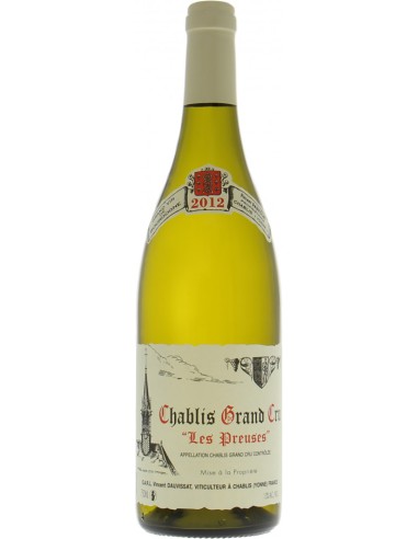 Chablis Les Preuses Vincent Dauvissat AC 2013 75 cl.