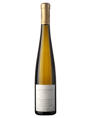 Bacharacher Wolfshöhle Auslese Riesling QmP Mittelrhein, Ratzenberger 2015 50 cl.
