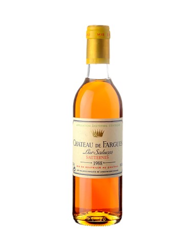 Fargues AC Sauternes 1988 37.5 cl.