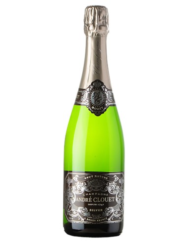 André Clouet silver brut (zero) AOC Champagne NV 75 cl.