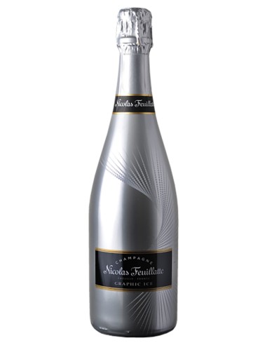 Nicolas Feuillatte Graphic Ice Silver (Demi-Sec) AOC Champagne NV 75 cl.