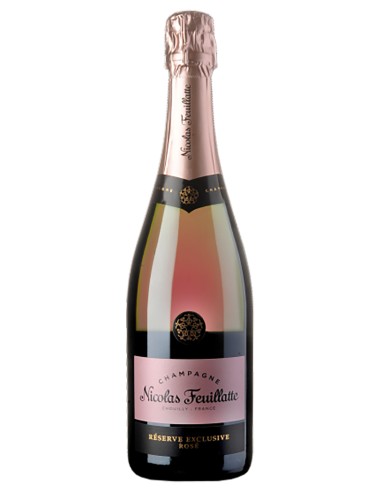 Nicolas Feuillatte Rosé Réserve Exclusive AOC Champagne NV 75 cl.